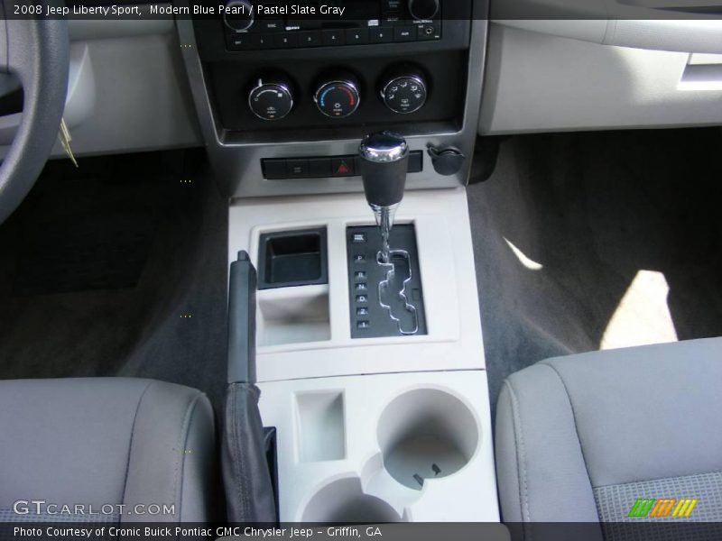 Modern Blue Pearl / Pastel Slate Gray 2008 Jeep Liberty Sport