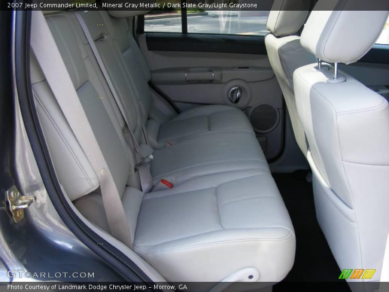 Mineral Gray Metallic / Dark Slate Gray/Light Graystone 2007 Jeep Commander Limited