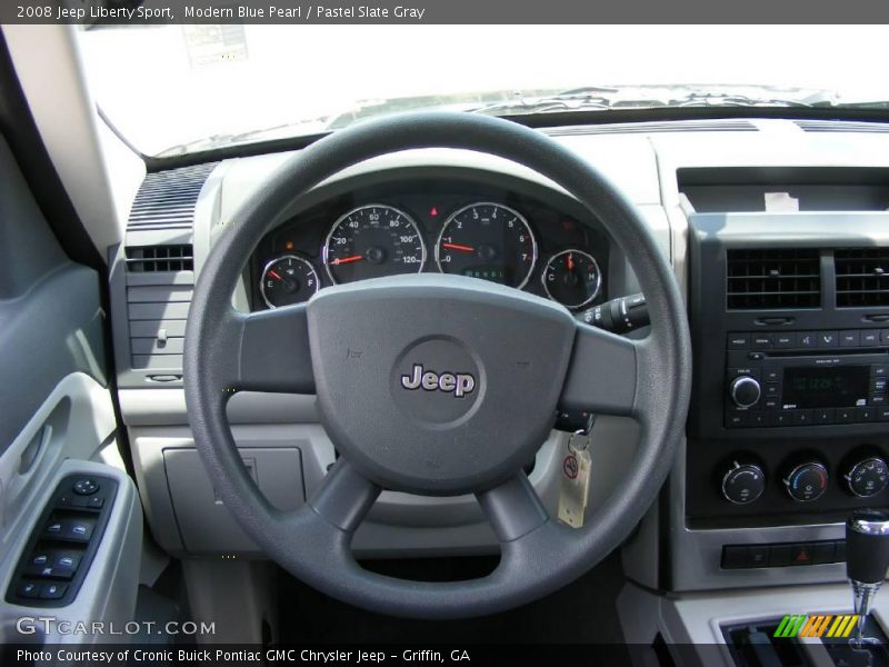 Modern Blue Pearl / Pastel Slate Gray 2008 Jeep Liberty Sport
