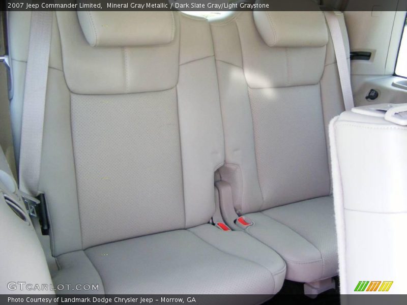 Mineral Gray Metallic / Dark Slate Gray/Light Graystone 2007 Jeep Commander Limited