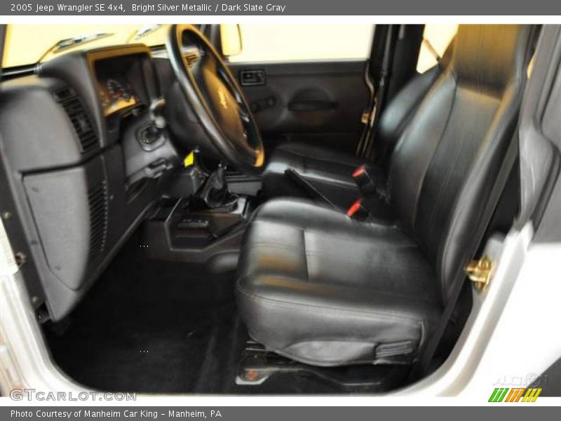 Bright Silver Metallic / Dark Slate Gray 2005 Jeep Wrangler SE 4x4