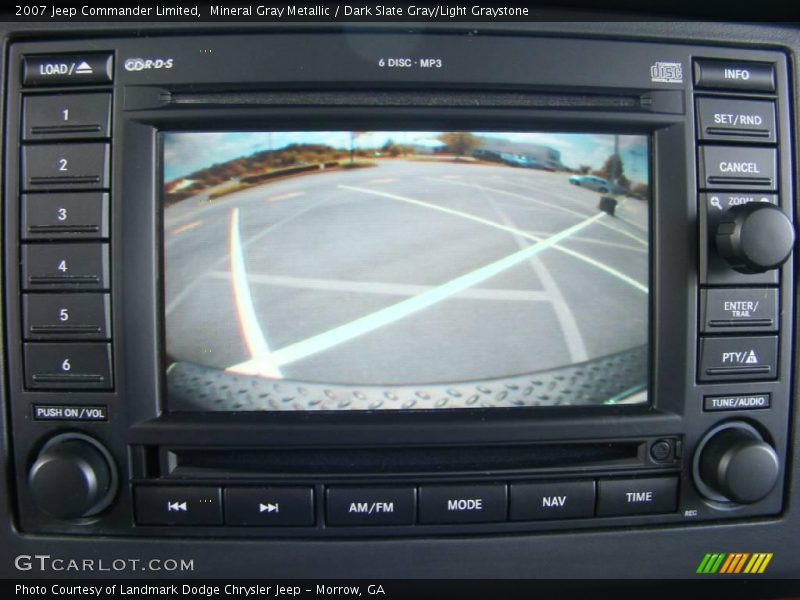 Mineral Gray Metallic / Dark Slate Gray/Light Graystone 2007 Jeep Commander Limited