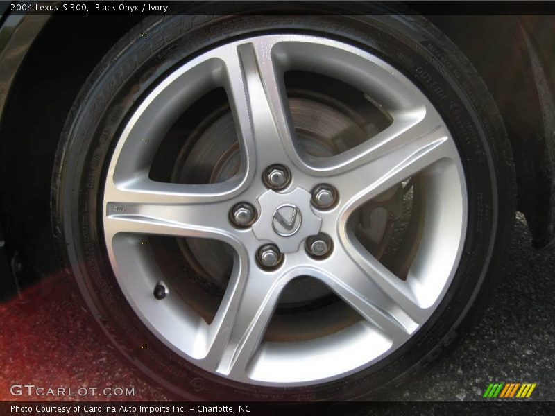 Black Onyx / Ivory 2004 Lexus IS 300