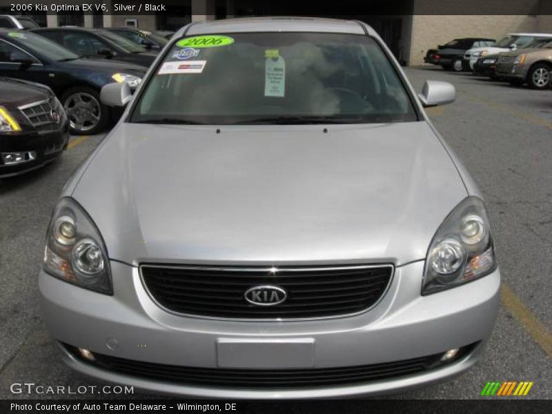 Silver / Black 2006 Kia Optima EX V6