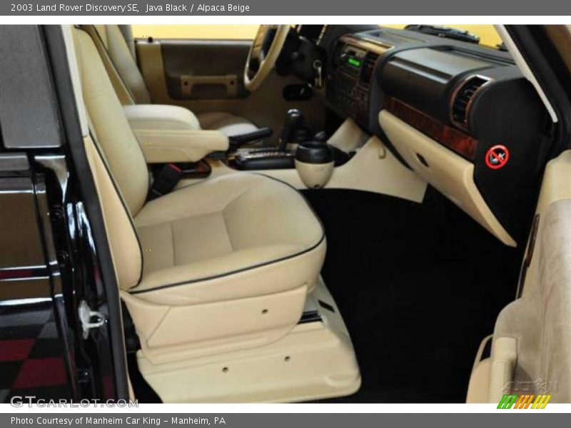 Java Black / Alpaca Beige 2003 Land Rover Discovery SE