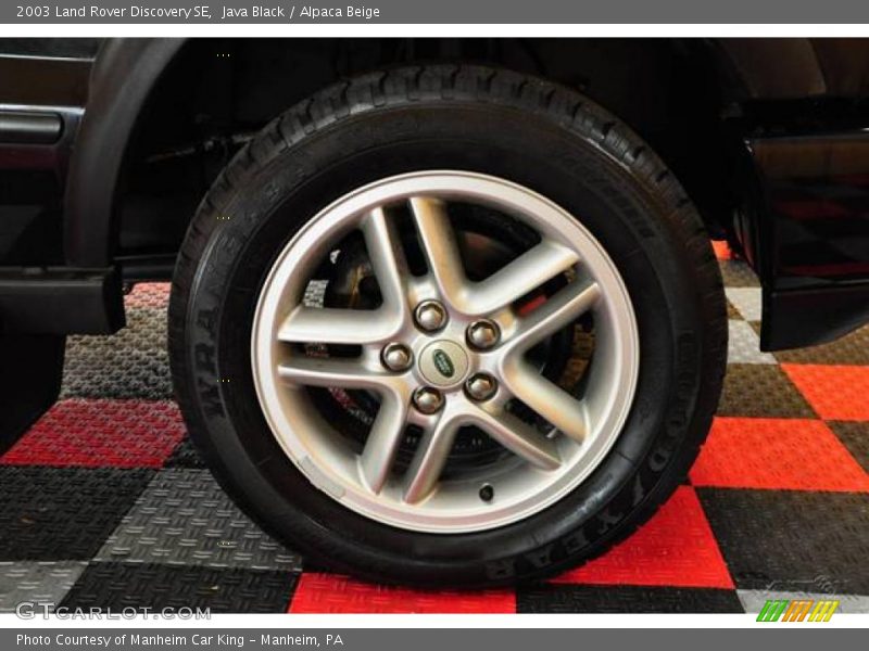 Java Black / Alpaca Beige 2003 Land Rover Discovery SE