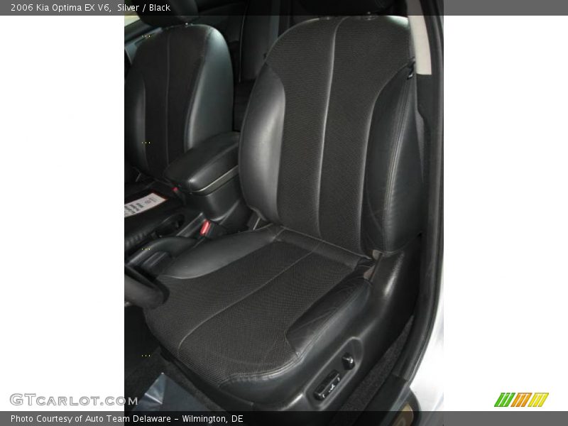 Silver / Black 2006 Kia Optima EX V6