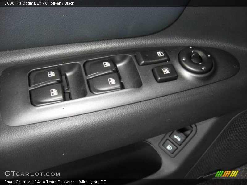 Silver / Black 2006 Kia Optima EX V6