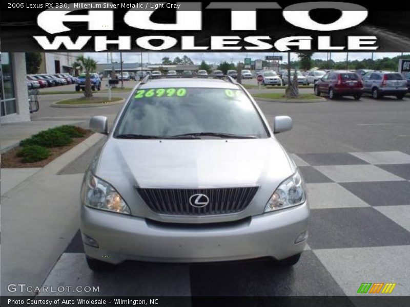Millenium Silver Metallic / Light Gray 2006 Lexus RX 330