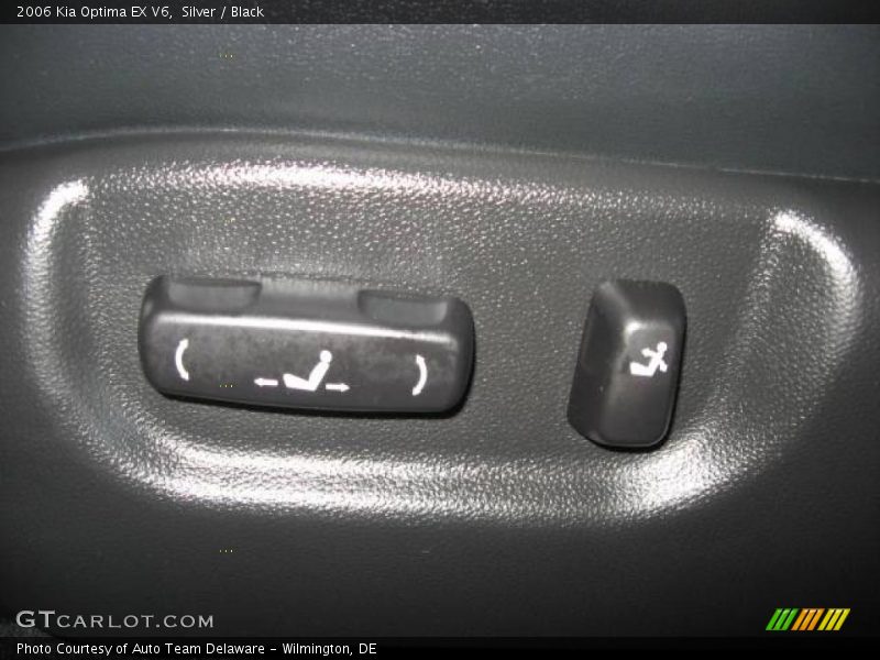 Silver / Black 2006 Kia Optima EX V6