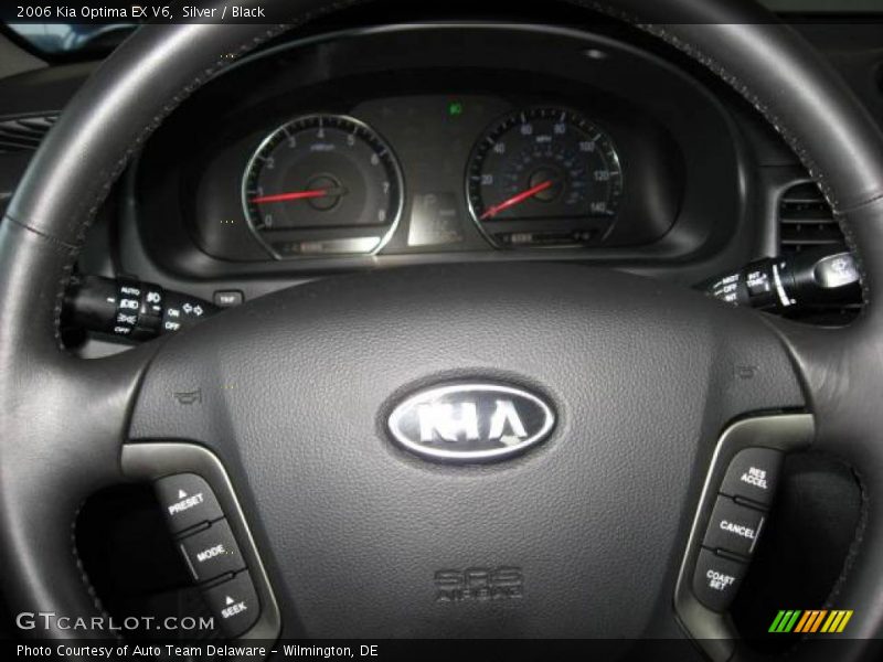 Silver / Black 2006 Kia Optima EX V6