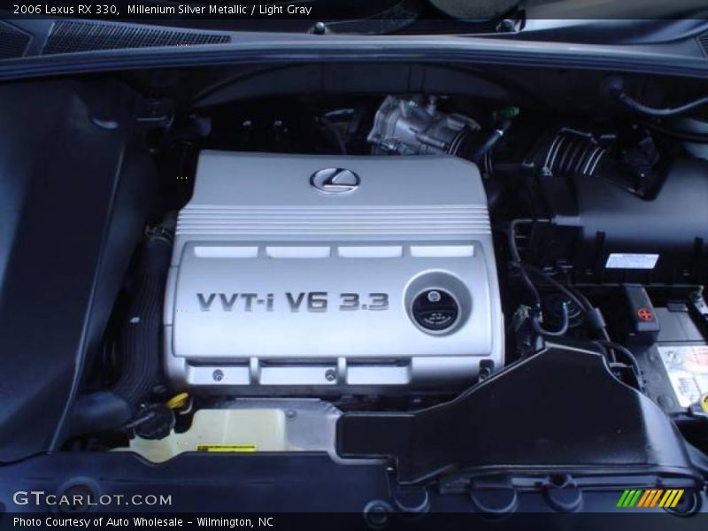 Millenium Silver Metallic / Light Gray 2006 Lexus RX 330