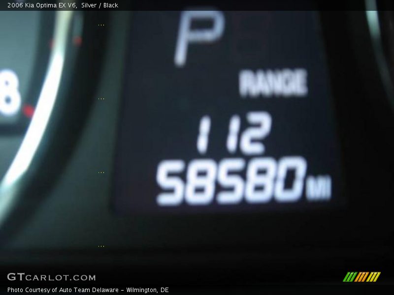 Silver / Black 2006 Kia Optima EX V6