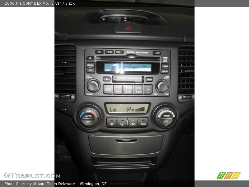 Silver / Black 2006 Kia Optima EX V6