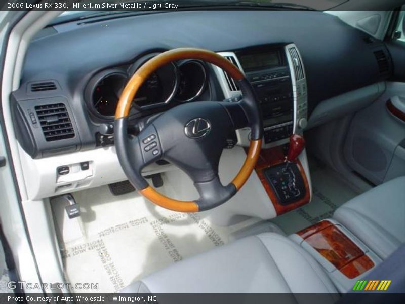 Millenium Silver Metallic / Light Gray 2006 Lexus RX 330