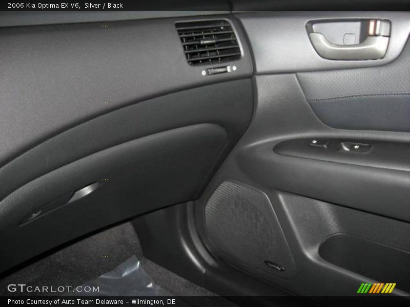 Silver / Black 2006 Kia Optima EX V6