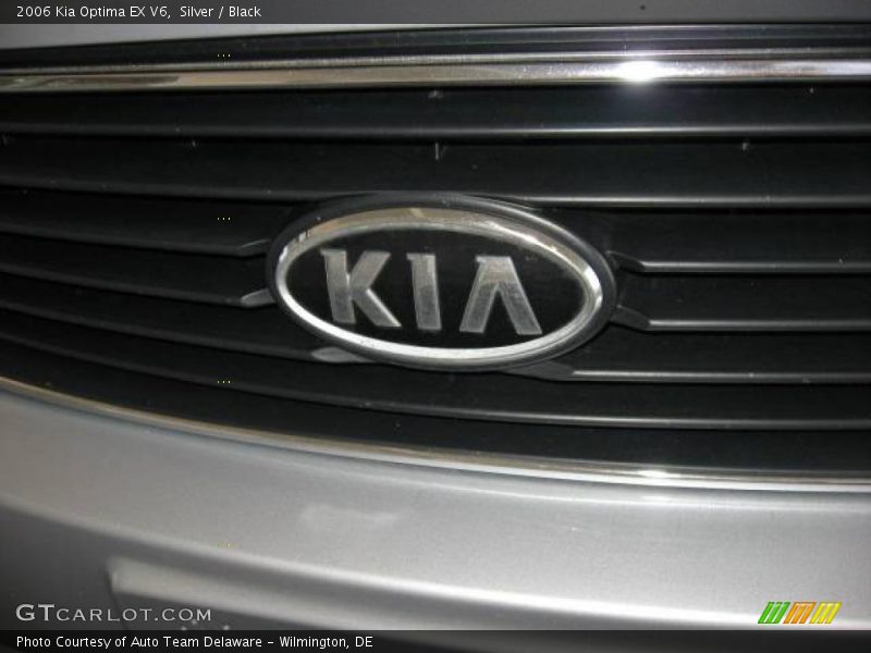 Silver / Black 2006 Kia Optima EX V6