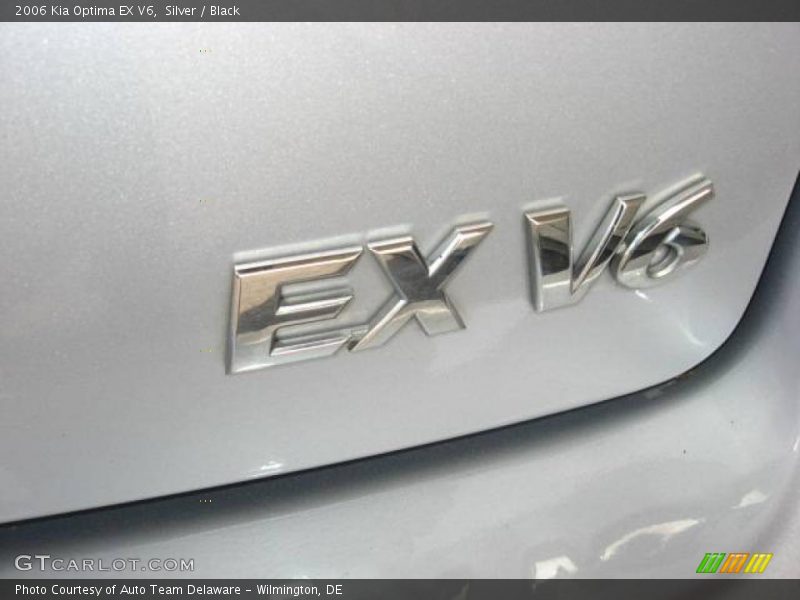 Silver / Black 2006 Kia Optima EX V6
