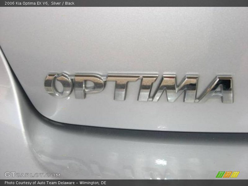 Silver / Black 2006 Kia Optima EX V6
