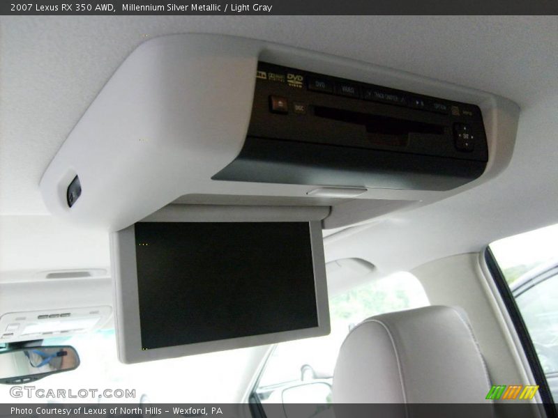 Millennium Silver Metallic / Light Gray 2007 Lexus RX 350 AWD