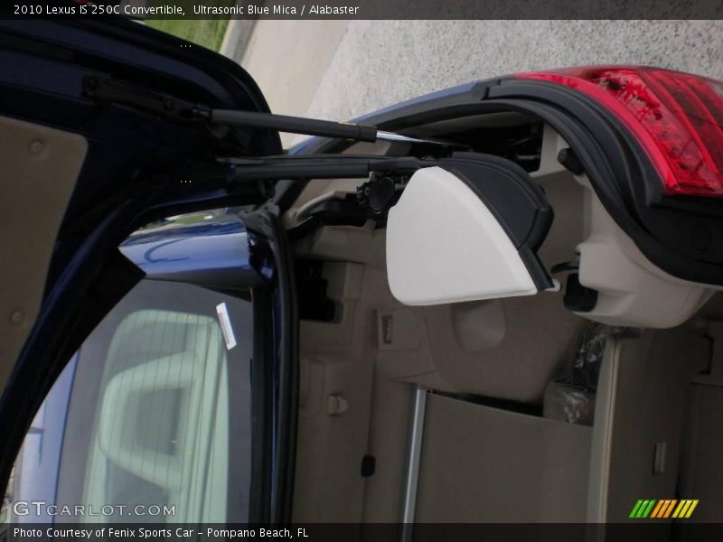 Ultrasonic Blue Mica / Alabaster 2010 Lexus IS 250C Convertible