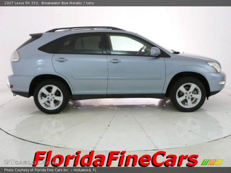 Breakwater Blue Metallic / Ivory 2007 Lexus RX 350