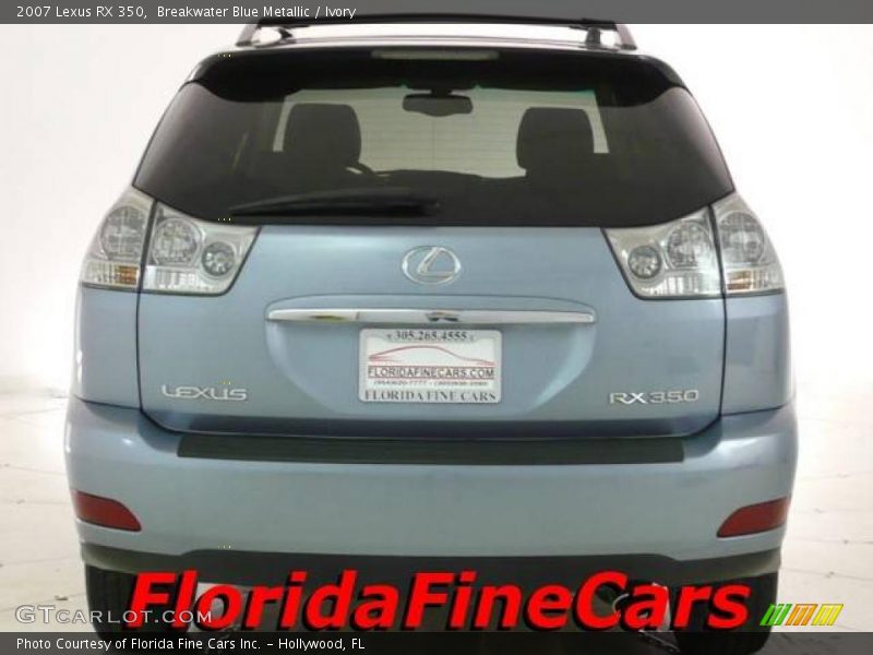 Breakwater Blue Metallic / Ivory 2007 Lexus RX 350