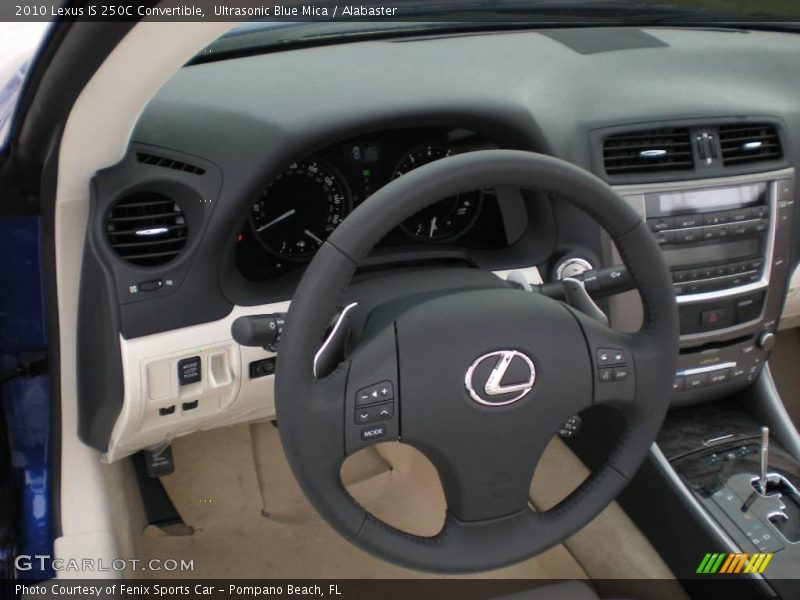 Ultrasonic Blue Mica / Alabaster 2010 Lexus IS 250C Convertible