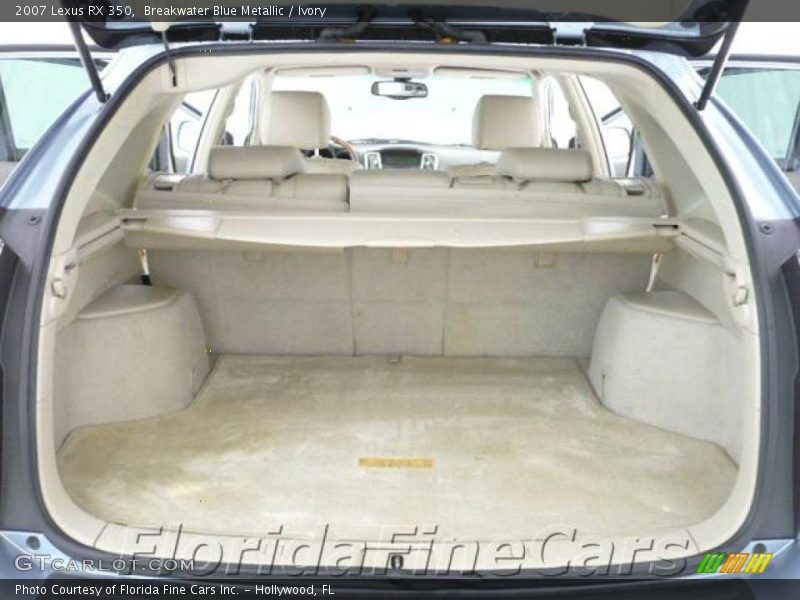 Breakwater Blue Metallic / Ivory 2007 Lexus RX 350