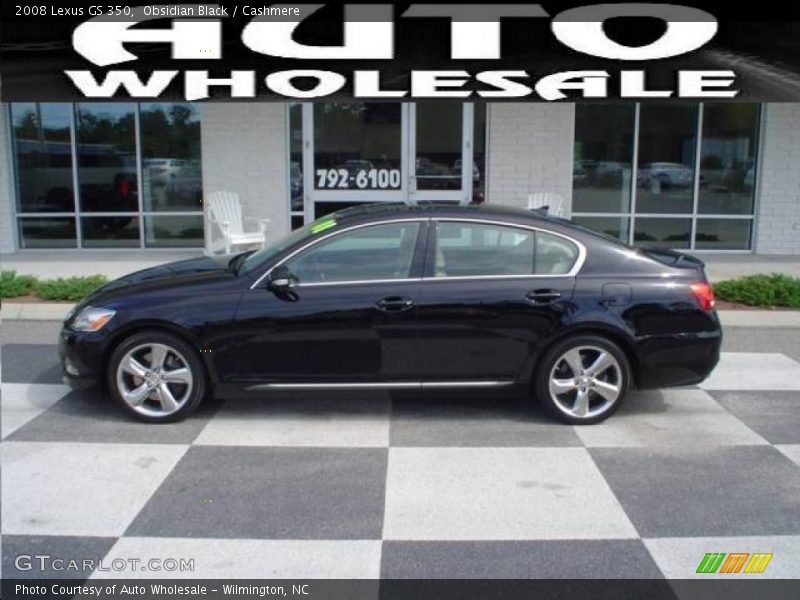 Obsidian Black / Cashmere 2008 Lexus GS 350