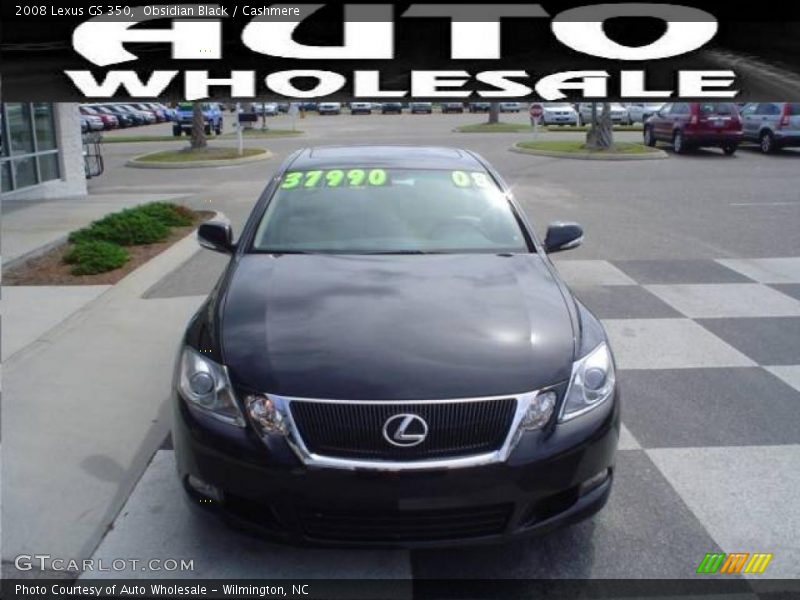 Obsidian Black / Cashmere 2008 Lexus GS 350