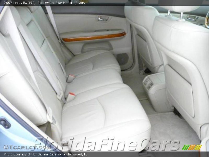 Breakwater Blue Metallic / Ivory 2007 Lexus RX 350