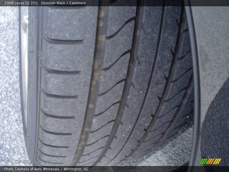 Obsidian Black / Cashmere 2008 Lexus GS 350