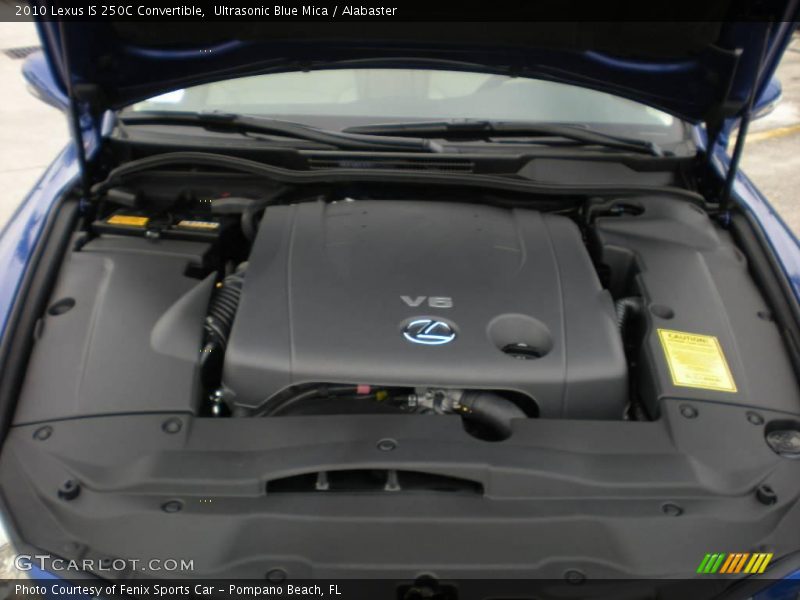 Ultrasonic Blue Mica / Alabaster 2010 Lexus IS 250C Convertible