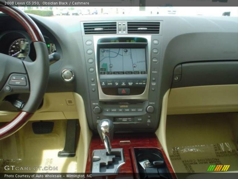 Obsidian Black / Cashmere 2008 Lexus GS 350