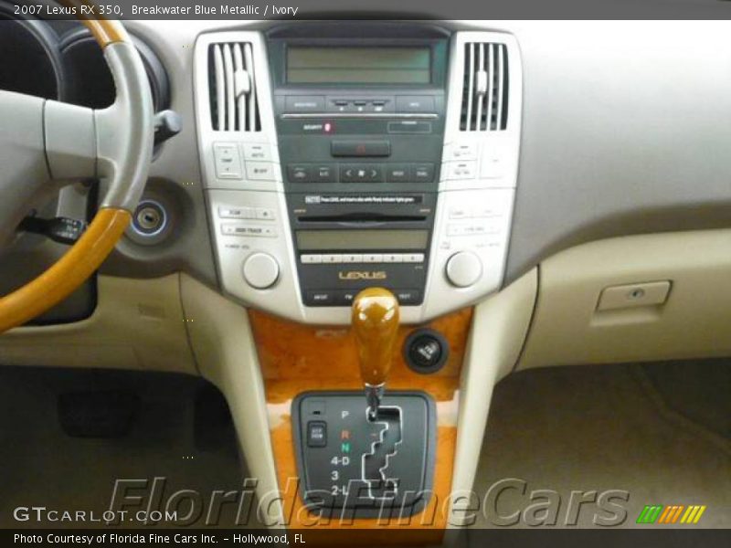 Breakwater Blue Metallic / Ivory 2007 Lexus RX 350