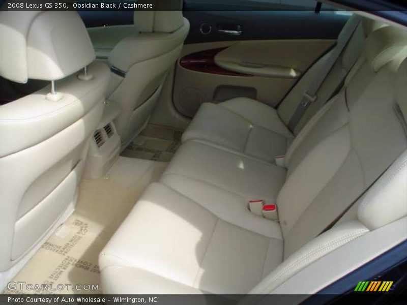 Obsidian Black / Cashmere 2008 Lexus GS 350