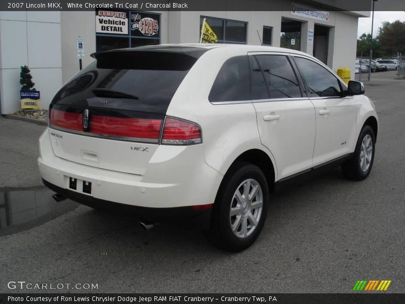 White Chocolate Tri Coat / Charcoal Black 2007 Lincoln MKX
