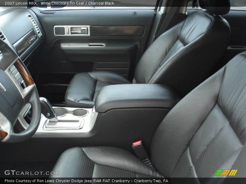 White Chocolate Tri Coat / Charcoal Black 2007 Lincoln MKX