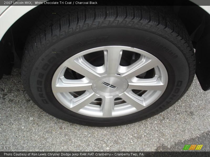 White Chocolate Tri Coat / Charcoal Black 2007 Lincoln MKX