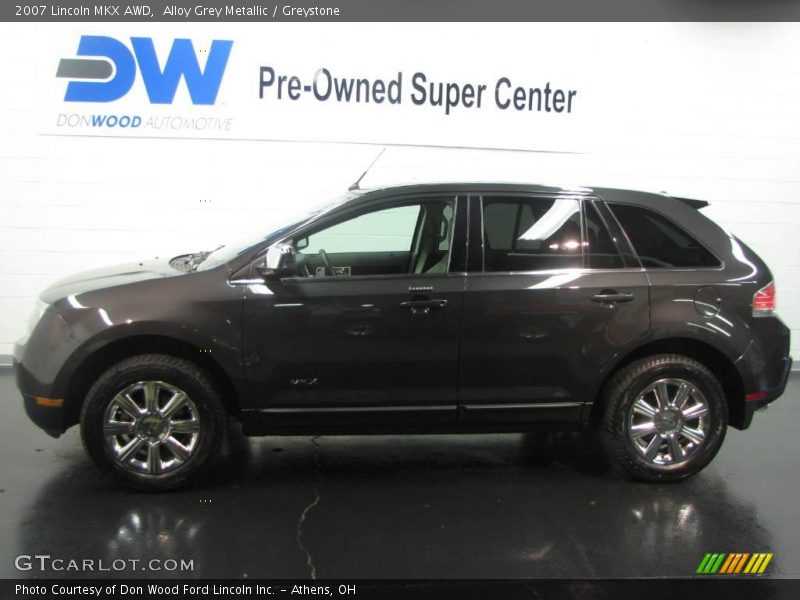Alloy Grey Metallic / Greystone 2007 Lincoln MKX AWD