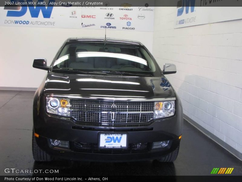 Alloy Grey Metallic / Greystone 2007 Lincoln MKX AWD