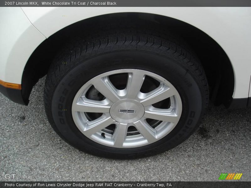 White Chocolate Tri Coat / Charcoal Black 2007 Lincoln MKX