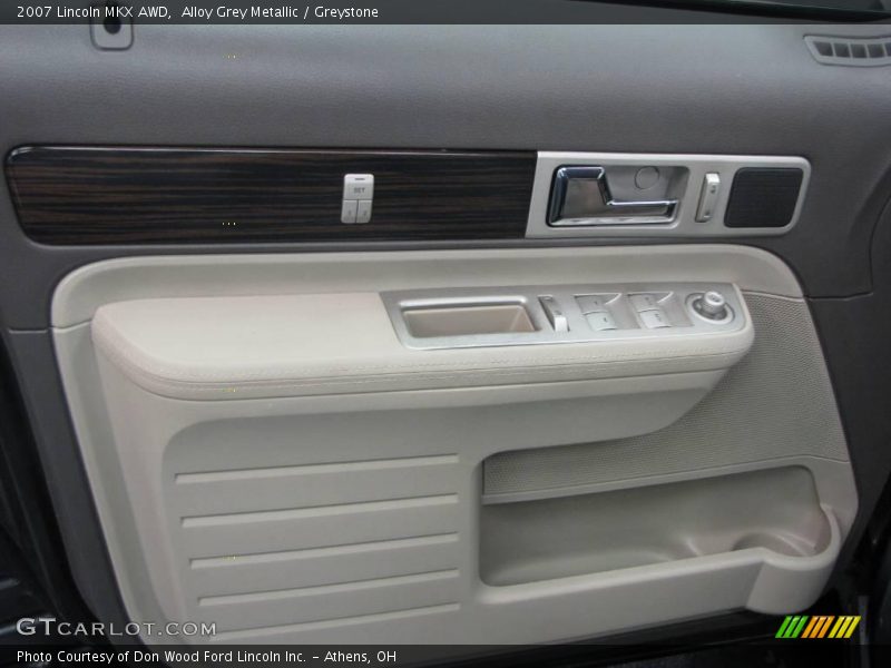 Alloy Grey Metallic / Greystone 2007 Lincoln MKX AWD