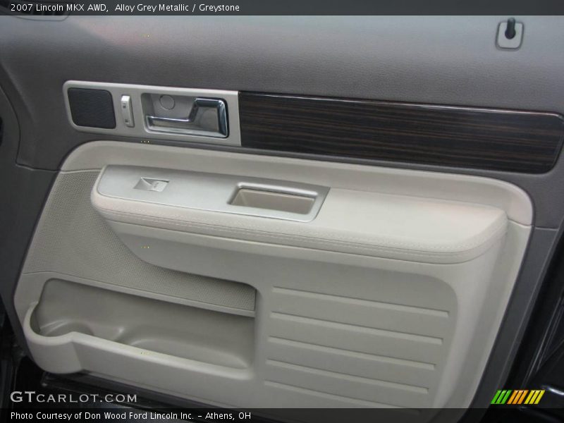 Alloy Grey Metallic / Greystone 2007 Lincoln MKX AWD