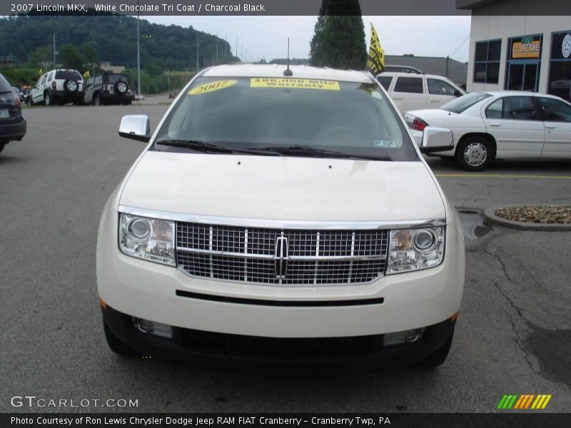 White Chocolate Tri Coat / Charcoal Black 2007 Lincoln MKX