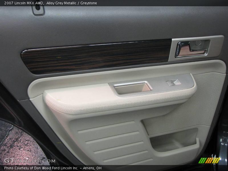 Alloy Grey Metallic / Greystone 2007 Lincoln MKX AWD