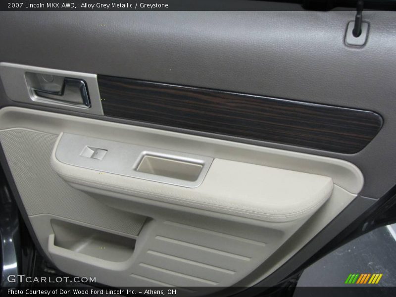 Alloy Grey Metallic / Greystone 2007 Lincoln MKX AWD