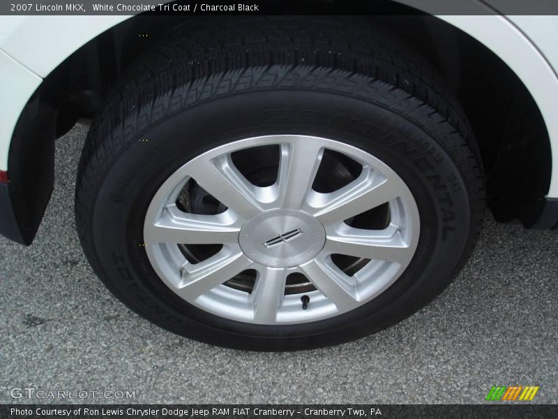 White Chocolate Tri Coat / Charcoal Black 2007 Lincoln MKX