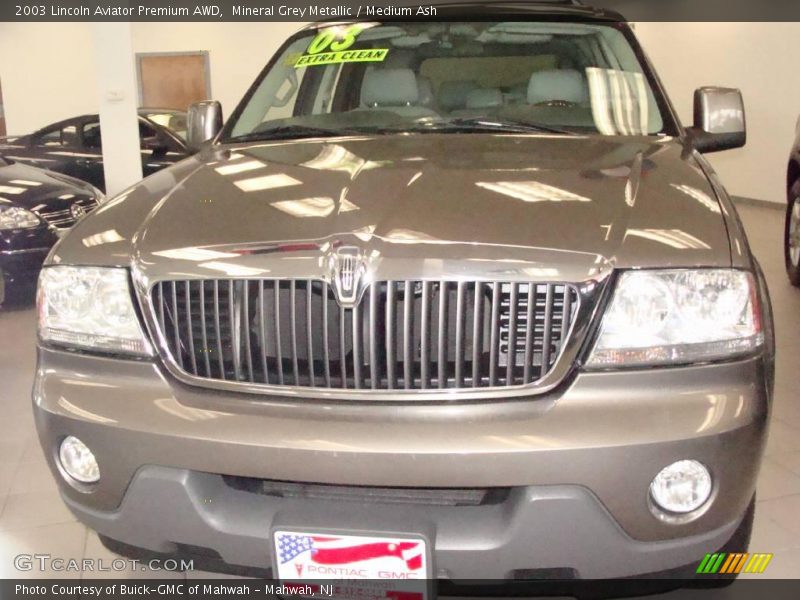 Mineral Grey Metallic / Medium Ash 2003 Lincoln Aviator Premium AWD